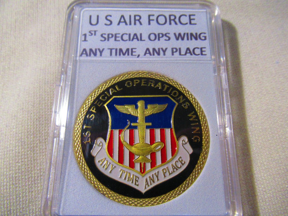 AIR FORCE 1st SPECIAL OPERATIONS WING Challenge Coin