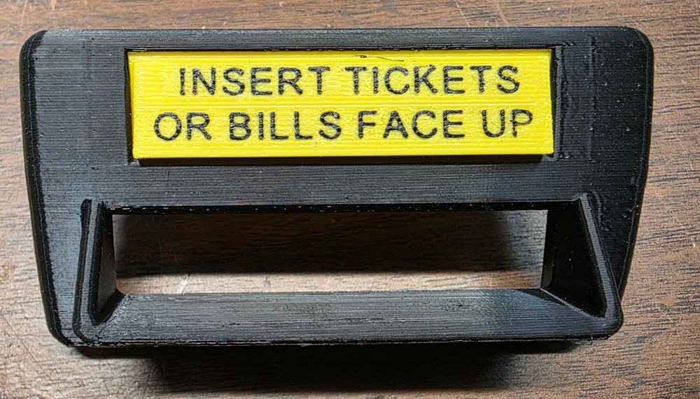 IGT S2000 Superior Slot Machine Bill Validator Face Plate Kit