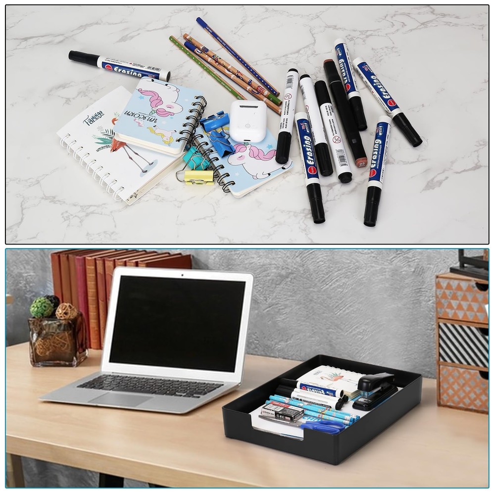 Letter-Size Paper Tray Organizer/Office Organizers/Rectangular Plastic Files/...