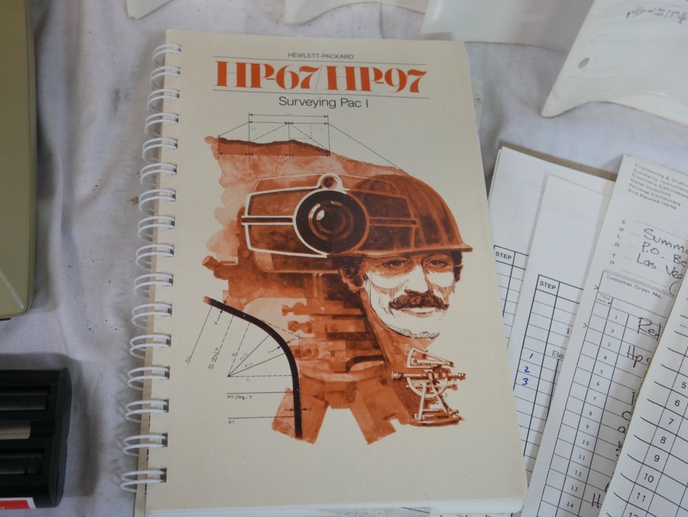 1978 Hewlett Packard HP 97 Programmable Calculator Complete with Manuals + Box!