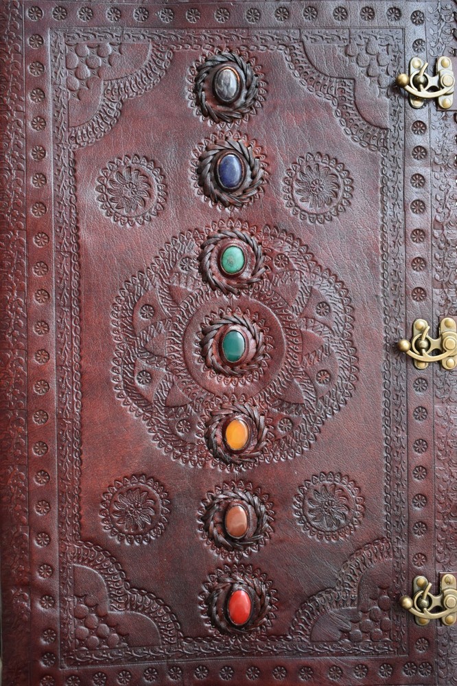 Large leather journal Notebook Diary Blank Pages Personal Bound journals 22x14