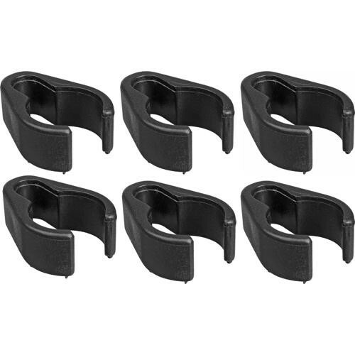WindTech Mic Stand Cable Clips for Securing Cables to 7/8" - 1" Microphone Stand