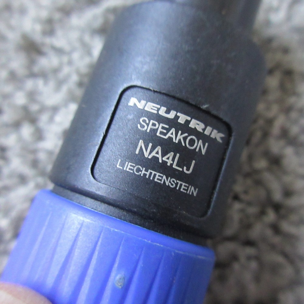 NEUTRIK NA4LJ SPEAKON ADAPTER 4 POLE CONNECTOR