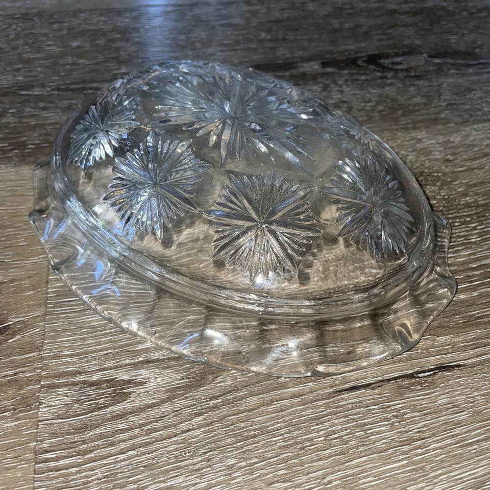 Candy Dish Crystal 8in Round