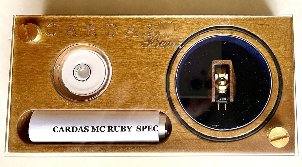 Cardas Myrtle Heart Ruby (Benz Micro Ruby) MC Cartridge, Line-contact on Boron