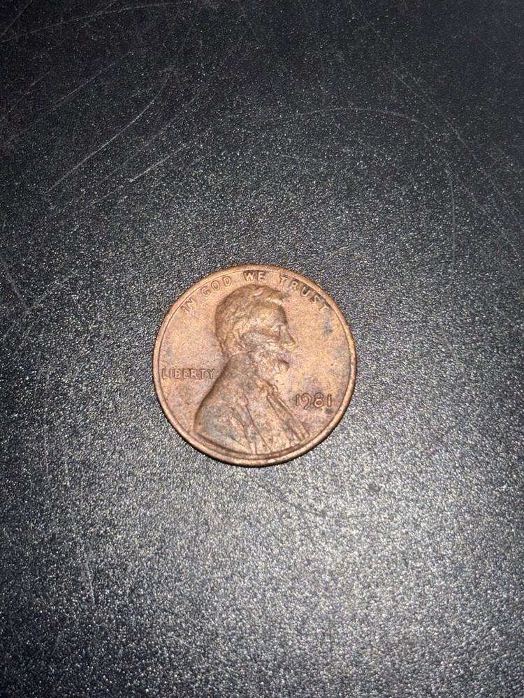 1981 lincoln penny no mint mark rare Error