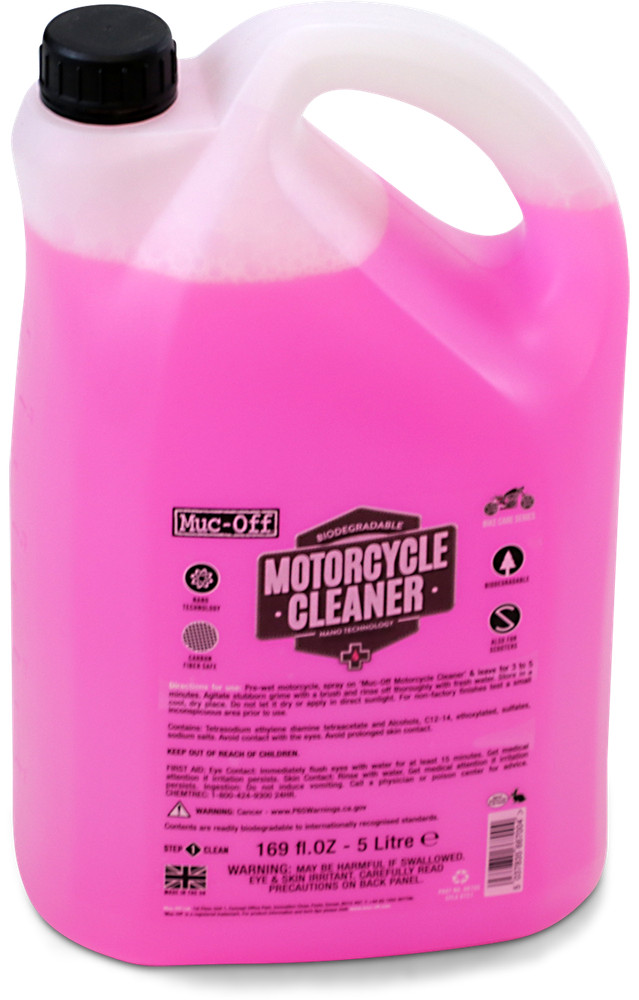 MUC-OFF USA Nano Tech Motorcycle Cleaner - 5L 667US