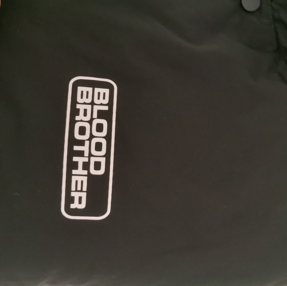 Blood Brother Jacket Black size Medium (est) Never Walk Alone Triple Globe