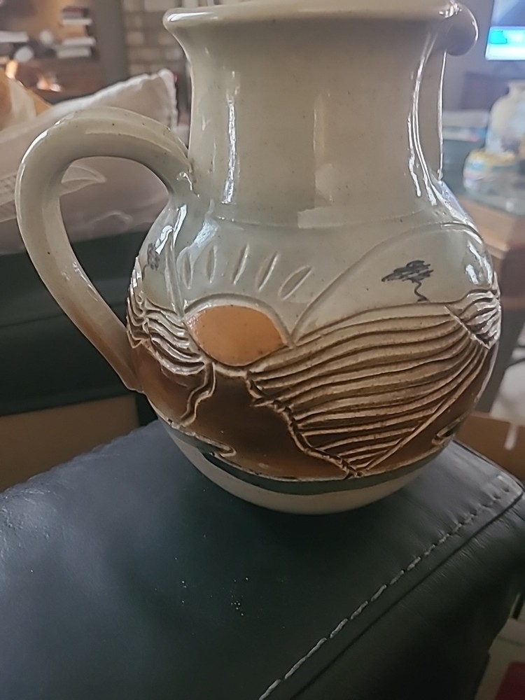 Keramos Sunset Pottery Pitcher