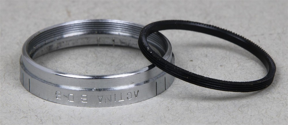 34mm Push-On ACTINA Filter Holder/Adapter Ring (holds 31mm Diameter Filter)