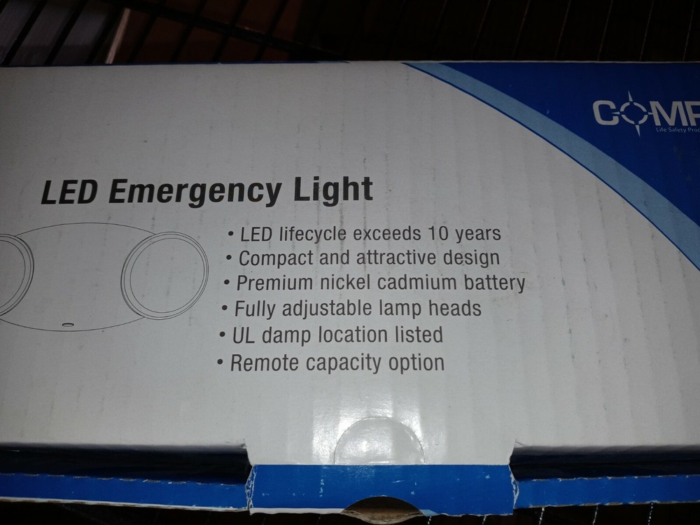 COMPASS CU2RCB LED Emergency Light