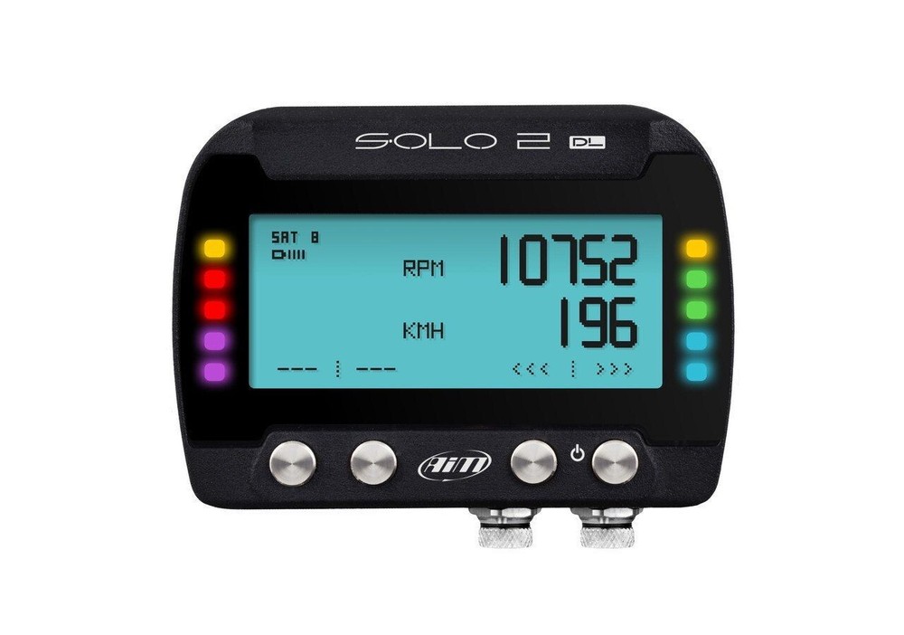 AIM SOLO 2 DL GPS On-Board Lap Timer Data Logger with Internal Memory OBDII