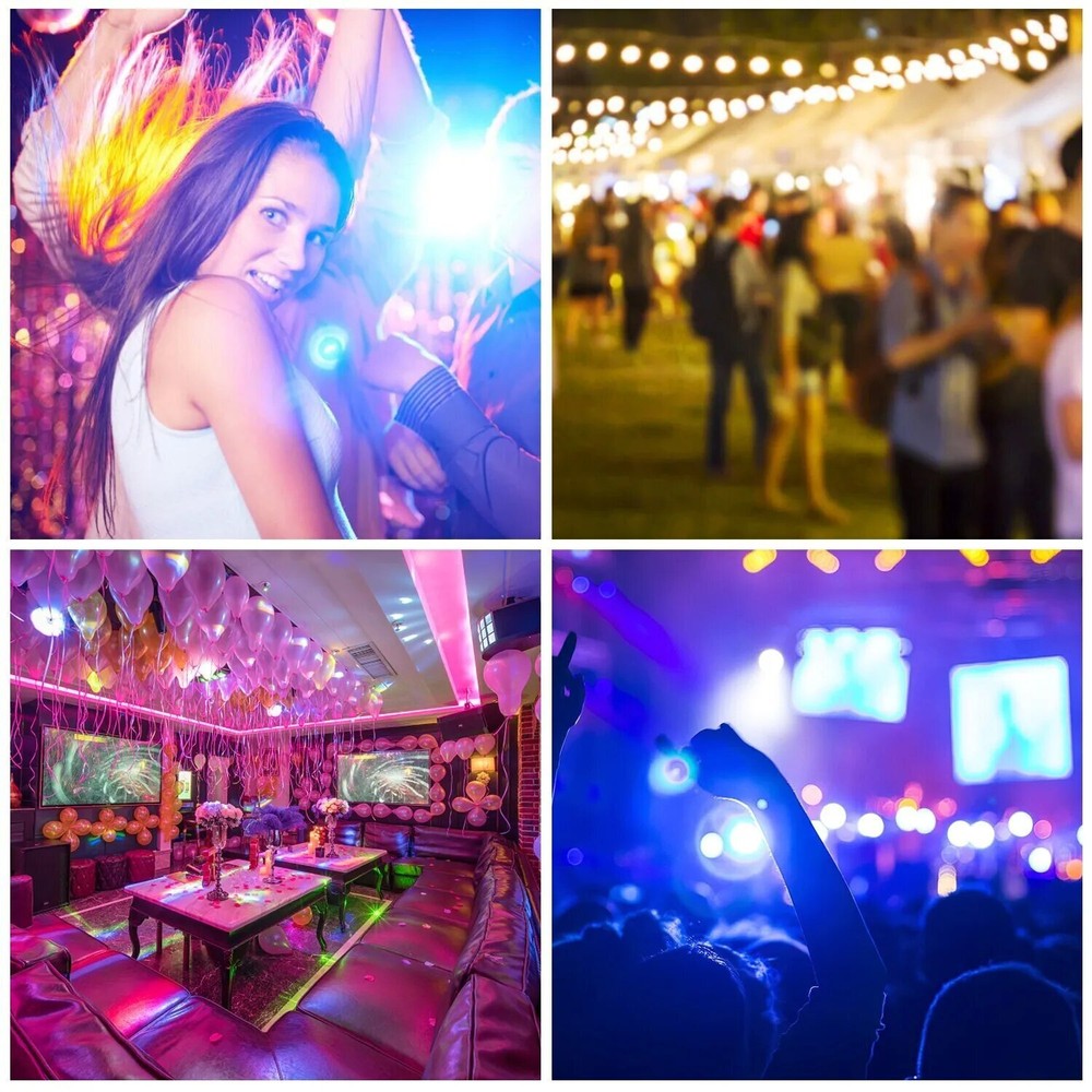 2Pcs E26 RGB RGBW LED Light Bulb Multicolor Changing Magic Lamp w/Remote Control