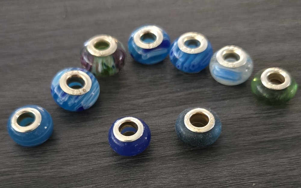 Random Set Of 9 Bracelet Beads