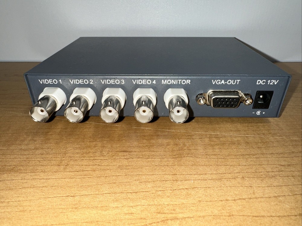 Color Quad System As Is no remote no power supply