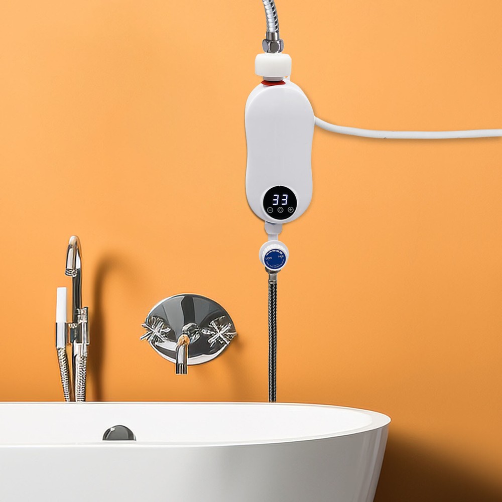 110V Instant Hot Water Heater  Tankless Electric Shower 3500W US