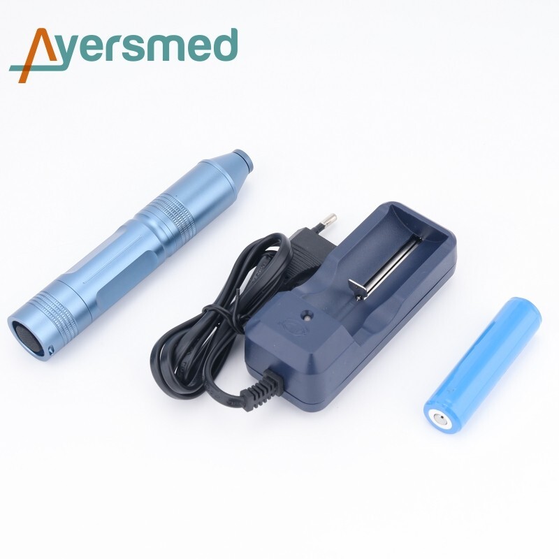 High-Brightness 10W LED Rechargeable Portable Endoscope Light Source for ENT