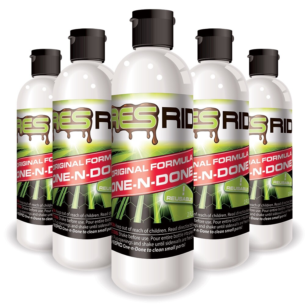 ResRid One-N-Done 5 PACK Original Safe Fast Effective 420 & 710 Formula 2oz