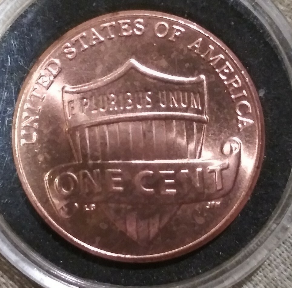 2019-D Shield Cent Gem BU ERROR Double Ear Variety DDO. **NOT LISTED**