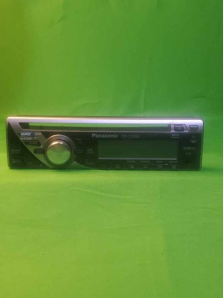 PANASONIC CQ-C1305U Car Stereo Faceplate TESTED WORKS 100%