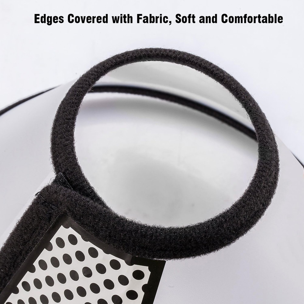 Plastic Protective Cone for Cats, Puppies & Rabbits - Adjustable & Comfortable