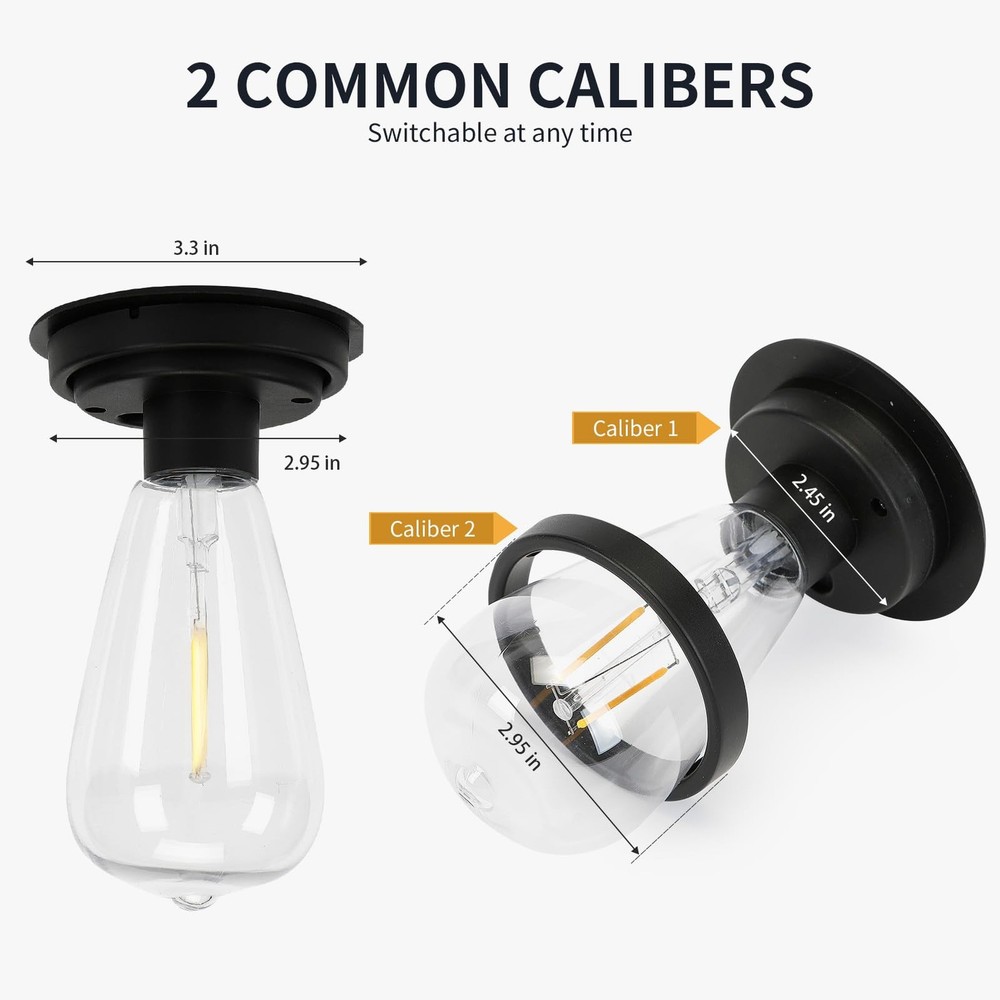 Replacement Solar Light Parts-Solar Lanterns Outdoor 1 PACK, Warm White