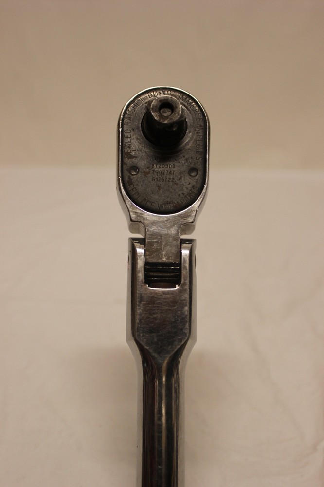 Snap-on Tools 1/2" Drive Quick Release Locking Flex Head Ratchet SHRX80B E2B3