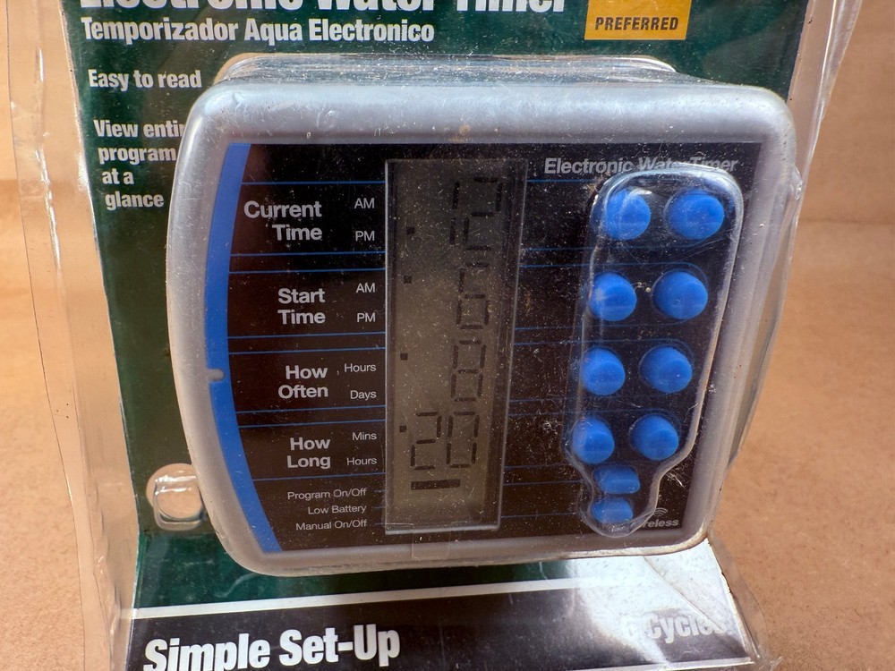 Ace Hardware Electronic Water Timer (7198476) - 6 Cycles Easy Set Up