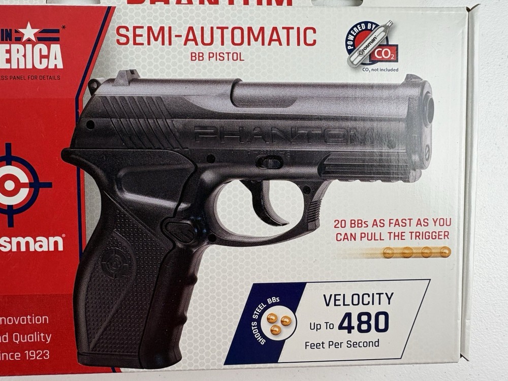 Crosman Phantom BB Semi Automatic CO2 Air Gun