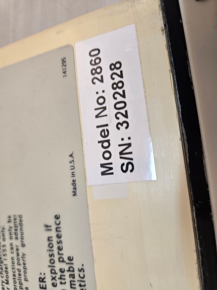 Medsystem III 2860B Pump w/pole clamp