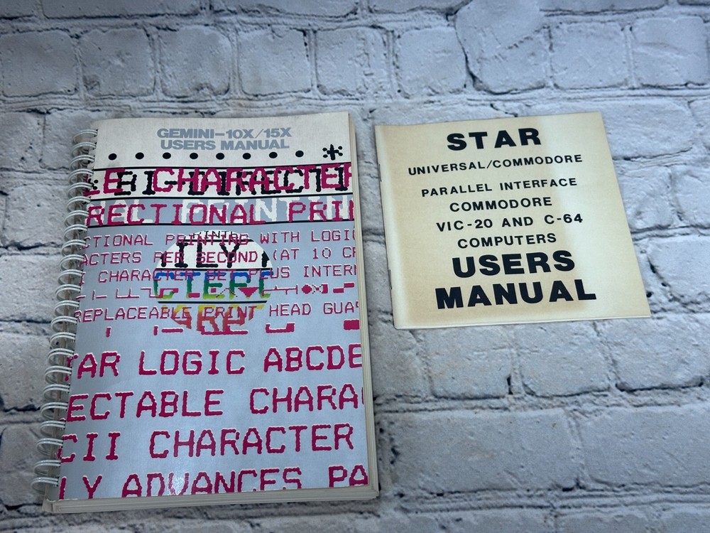 Star Micronics Gemini 10X Dot Matrix Printer GOOD WORKING COND. SEE *VIDEO*