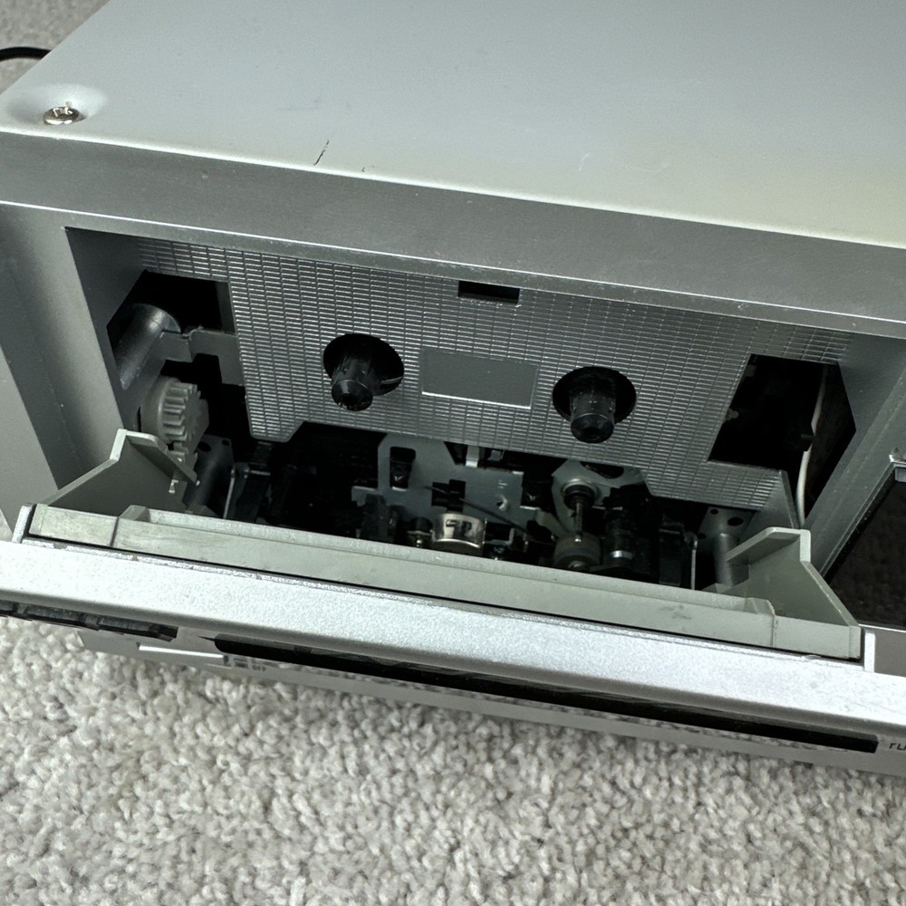 UNTESTED ION Tape2PC Dual Cassette Recorder Deck USB – AS-IS (Read Description)