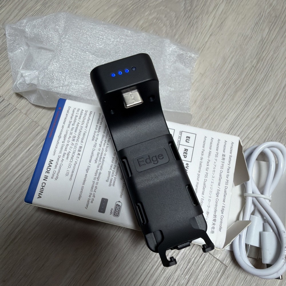 2X 3000Mah PS5 Controller External Battery Pack, PS5 Battery Extende