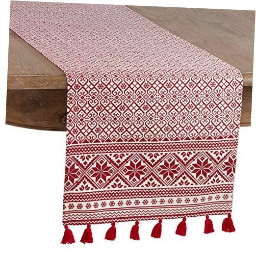 Christmas Pattern Table Runner