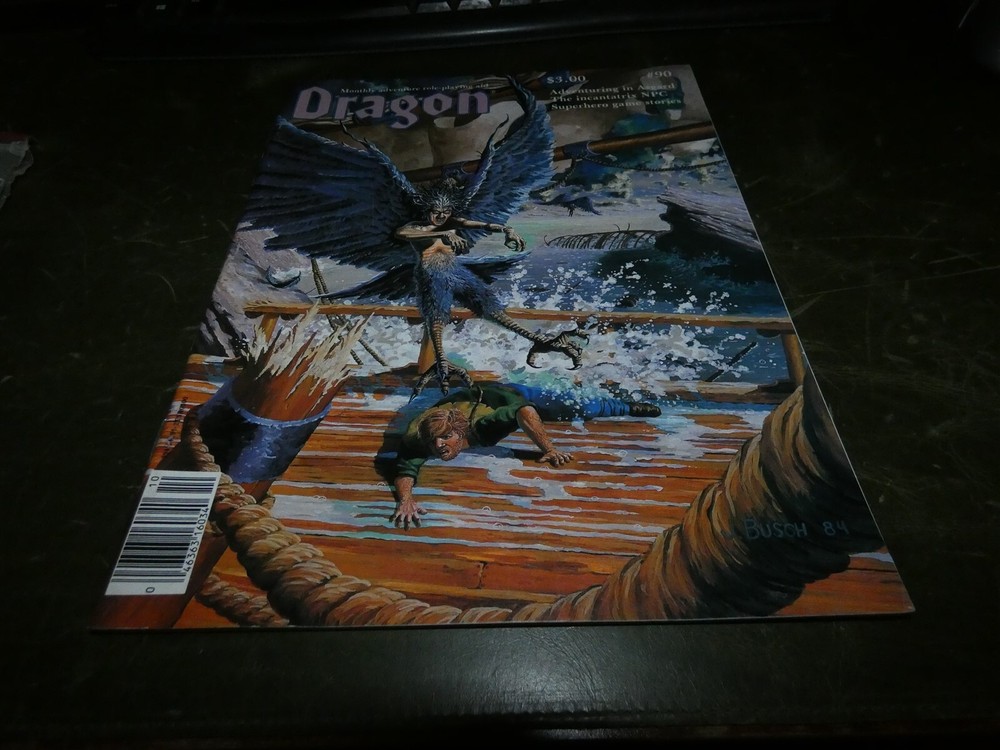 TSR: Dragon Magazine Issue 90