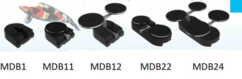 Matala® Membrane Air Diffuser Assemblies with Heavy-Duty Base
