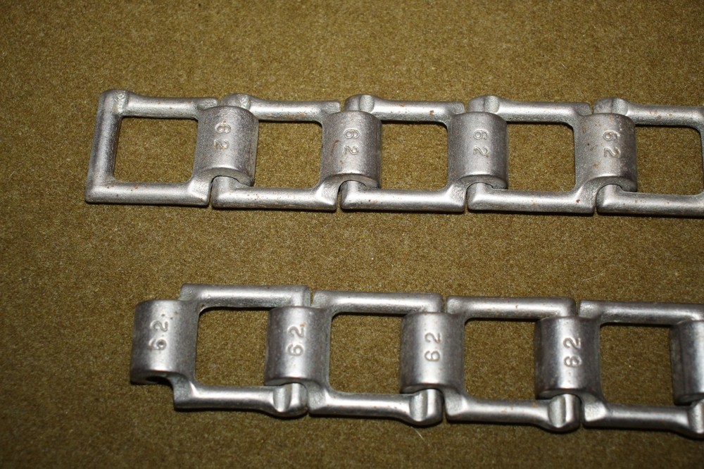 17-Original WW2 German Metal Interlocking Links, Unknown Usage