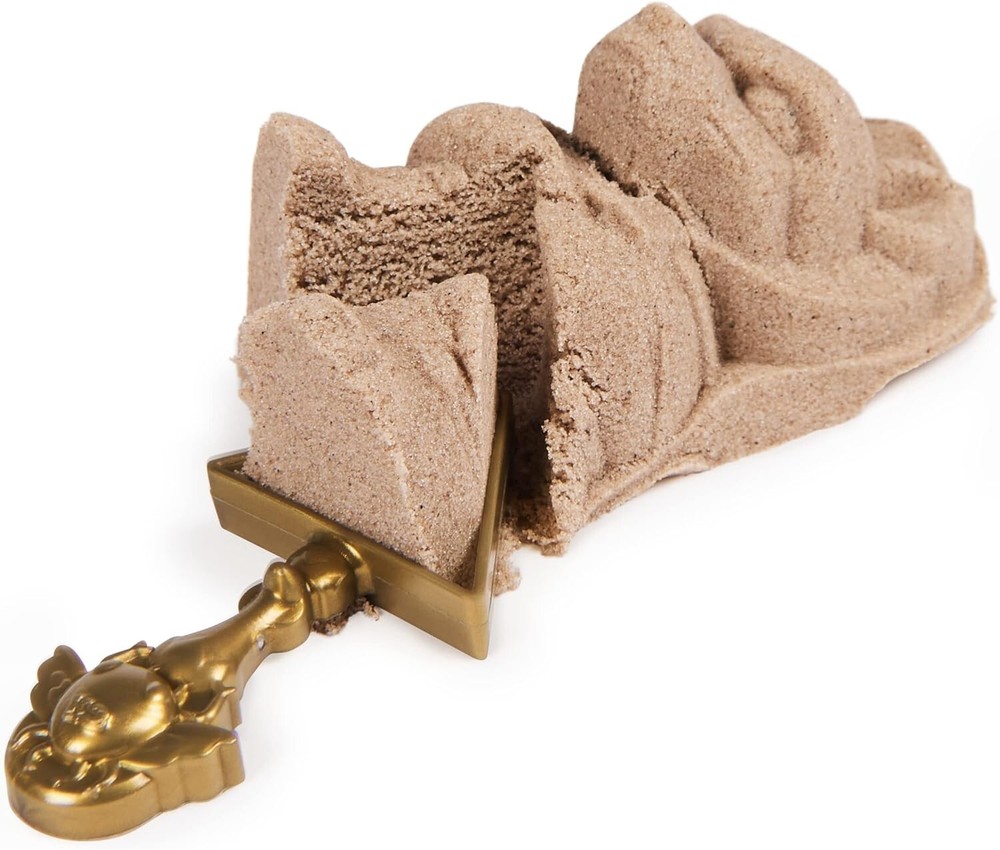 Spin Master Kinetic Sand, Mini Mummy 170g Magic Sand, Kinetic Sand Brown