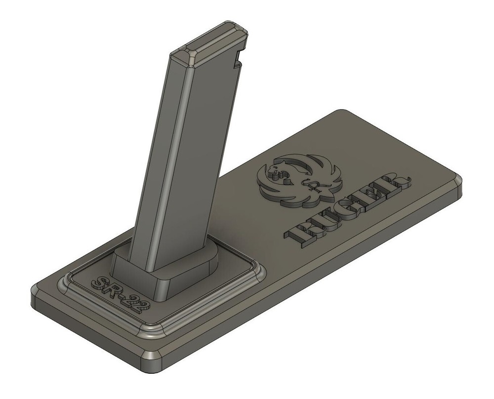 Ruger SR-22 and LCP Pistol Display Holder