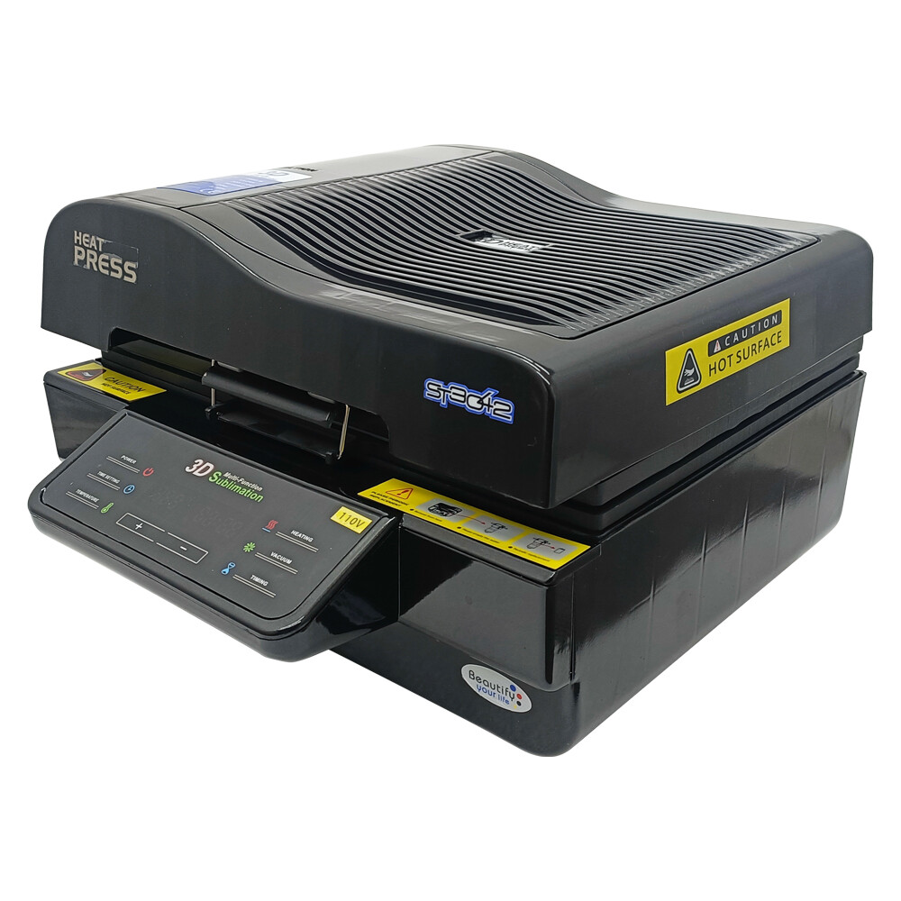Heat Press Multi-Function 3D Sublimation Machine 2800W 3D Vacuum Sublimation Set