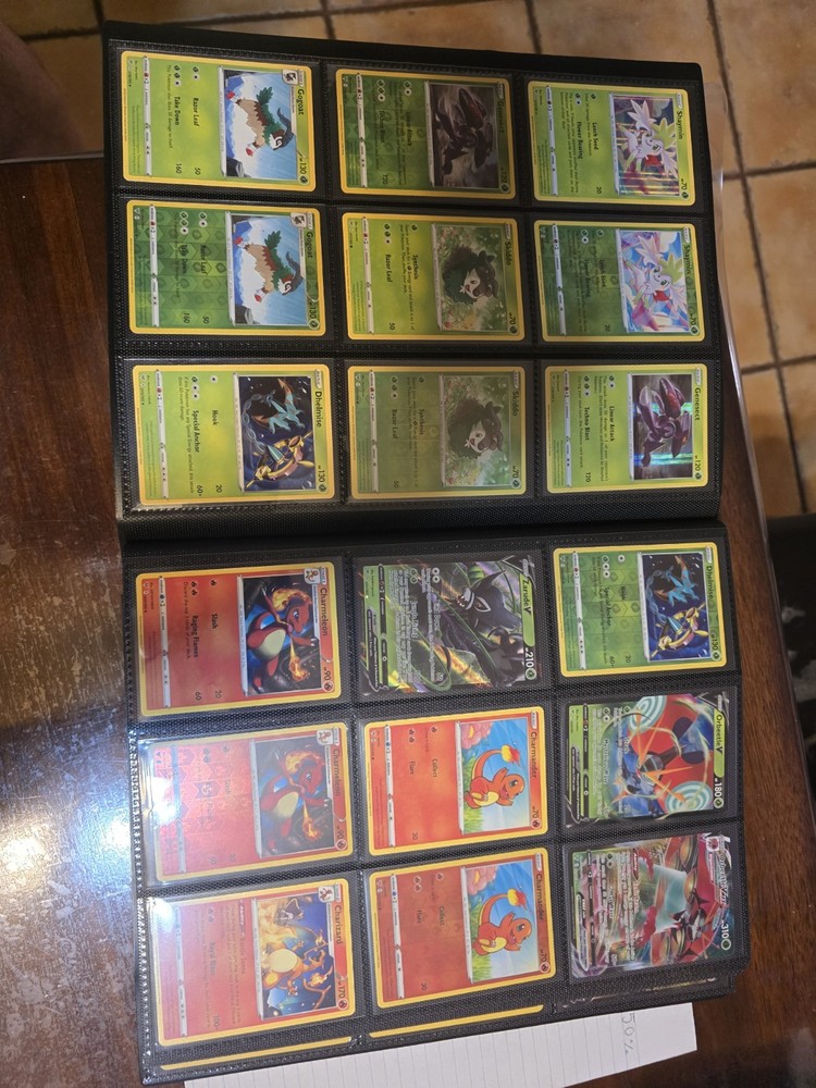 Complete Pokémon Vivid Voltage Master Set! In Folder Binder, Sword And Shield