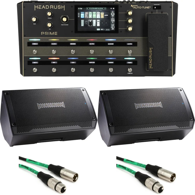 Headrush Prime Guitar Multi-effect/Amp Modeler/Vocal Processor Unit and Stereo