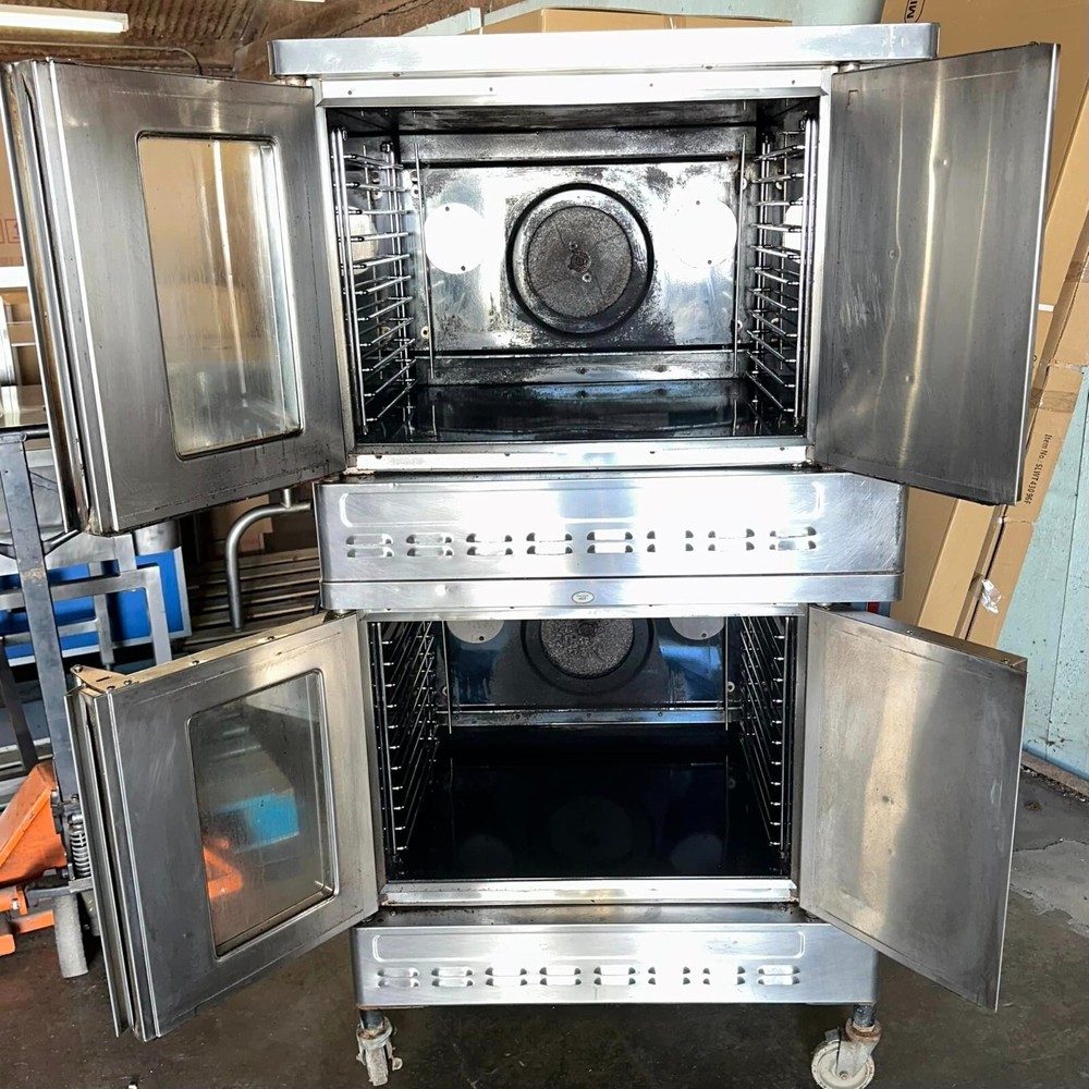 Blodgett DFG-100 Natural Gas Double Stack Ovens WORKS GREAT!
