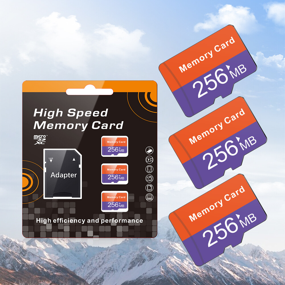 Micro SD Card Flash Memory Card 256MB LOT