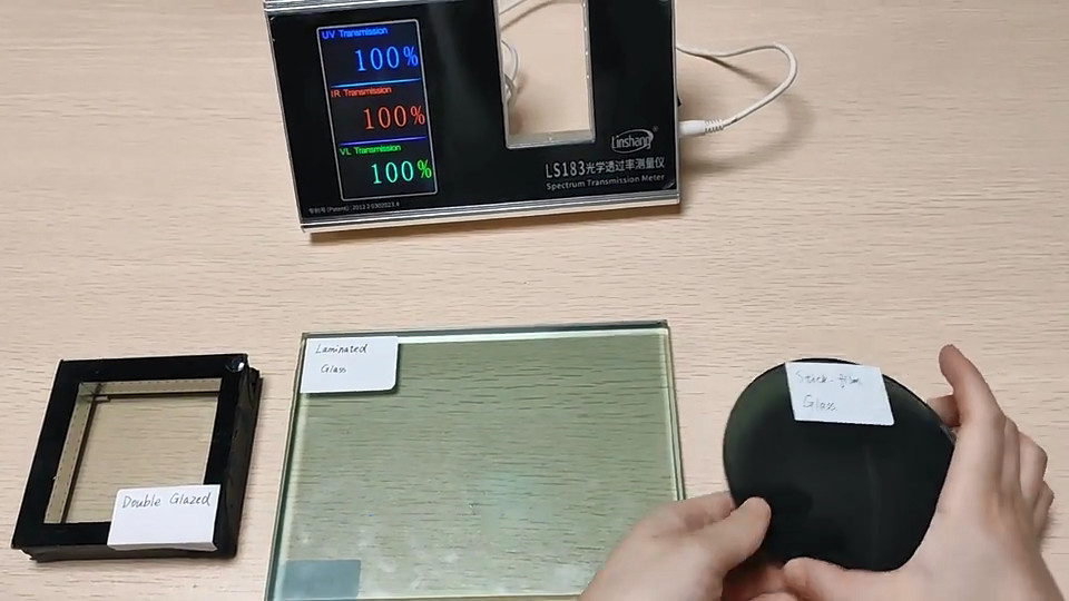 LS183 Optical Light Transmittance Meter Tester with UV IR Light Transmittance