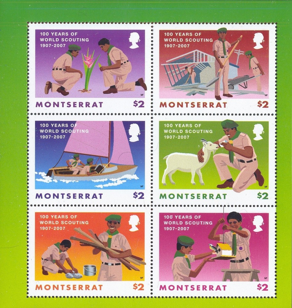 Montserrat Scott #'s 1171 MNH