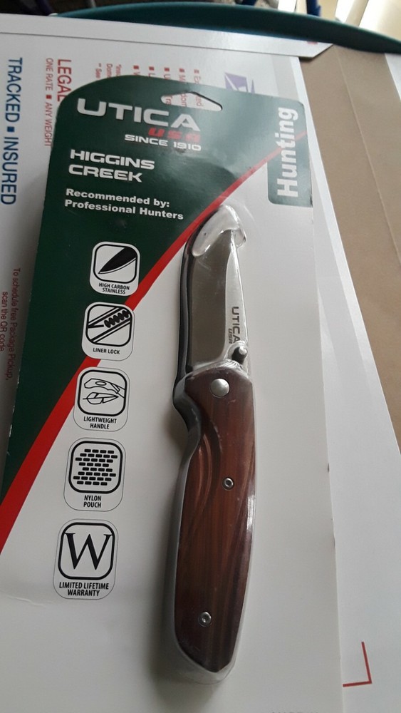 UTICA HIGGINS CREEK HUNTING KNIFE