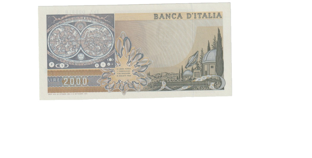 ITALY 1983 2000 LIRA BANKNOTE P103c UNCIRCULATED