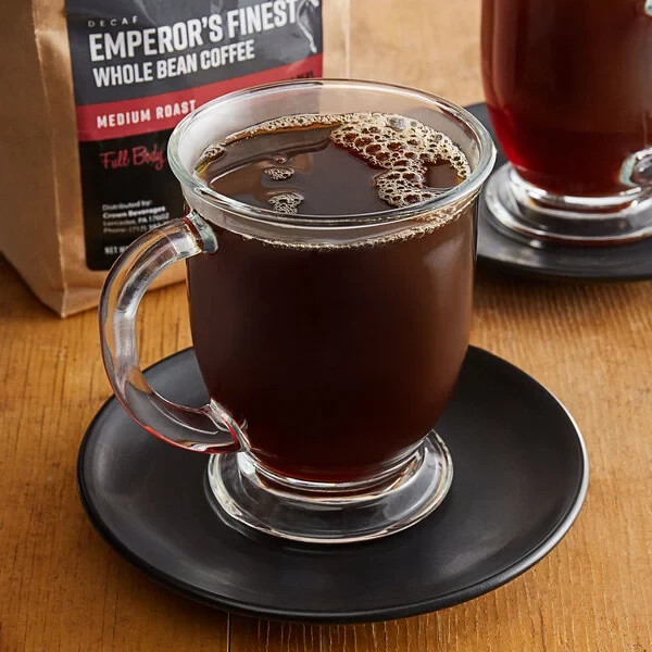Emperor's Finest Whole Bean Decaf Coffee 2 lb. (select quantity below)