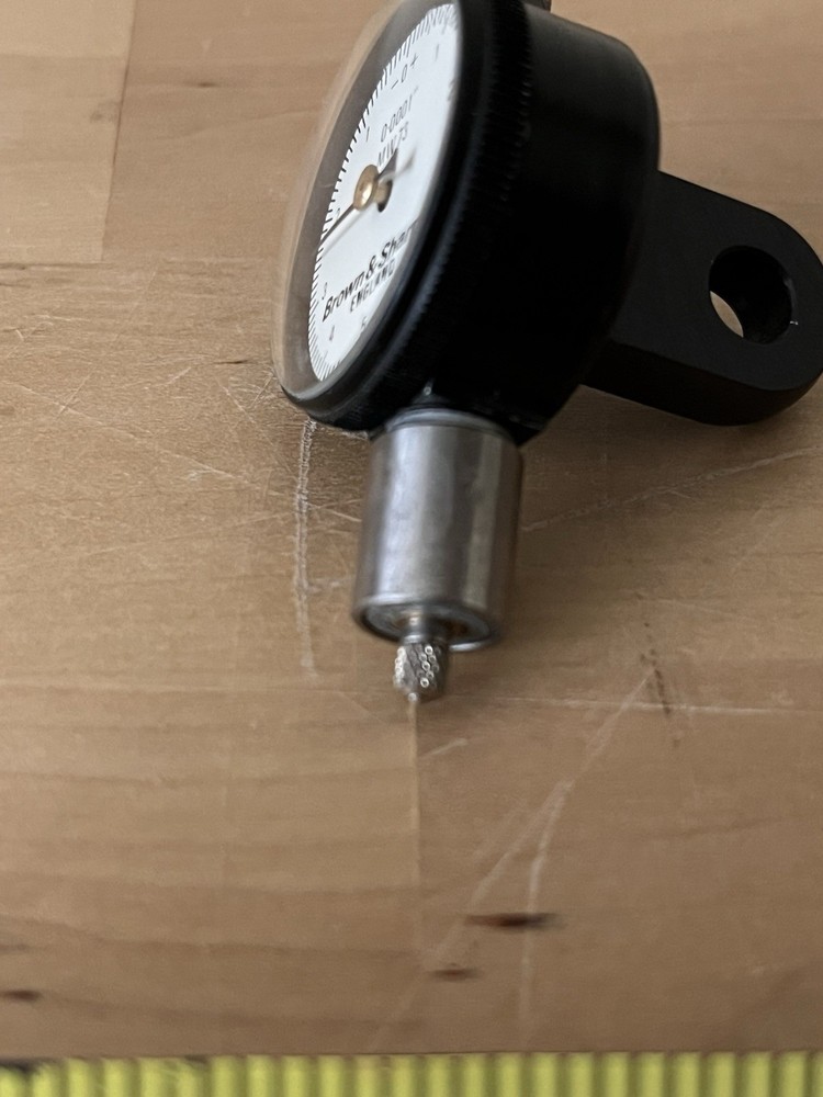 Brown & Sharpe Range .005 Reading, 0.0001" Grad Dial Indicator MW-73 Micro